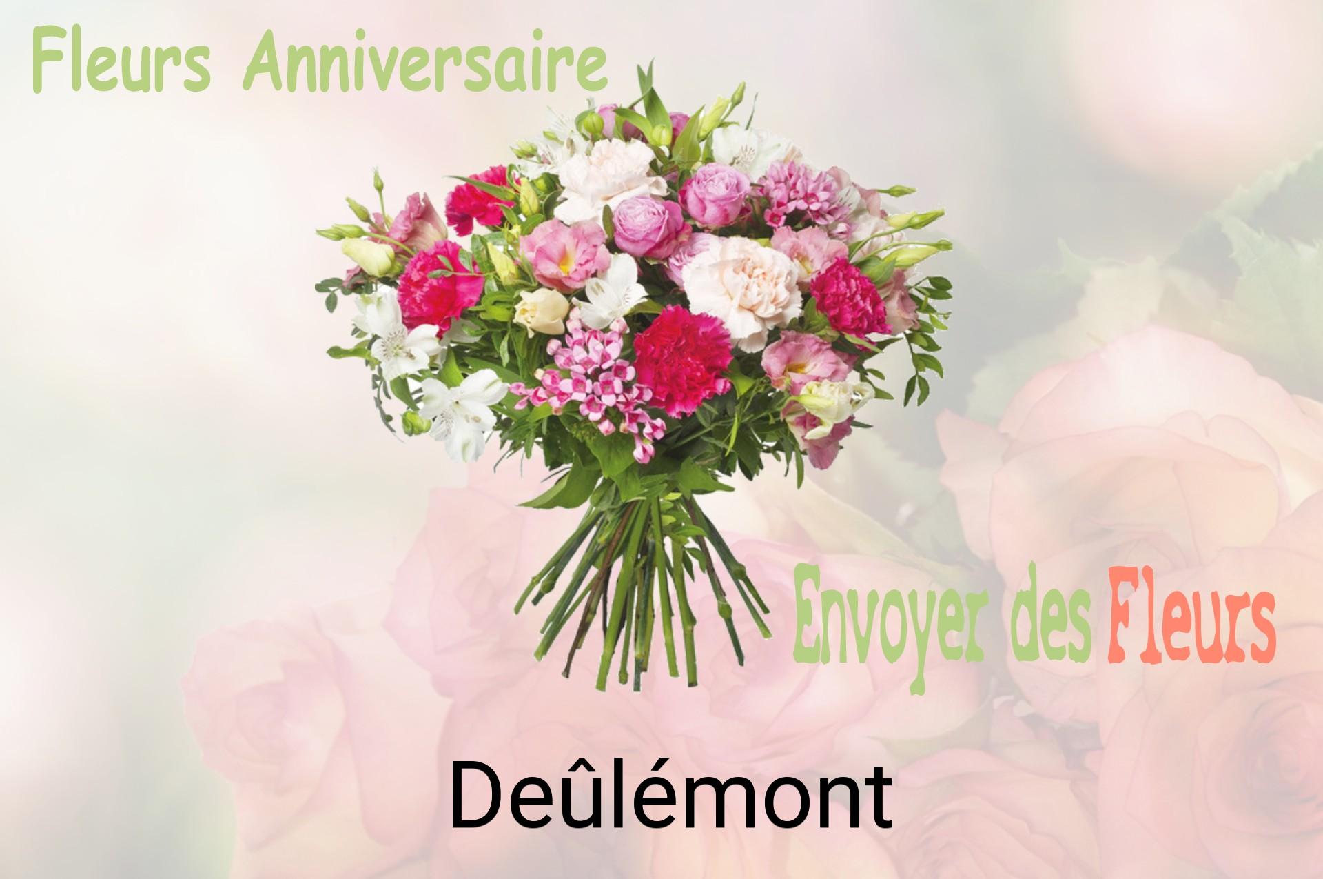 Bouquet de fleurs d’anniversaire livré à Deûlémont